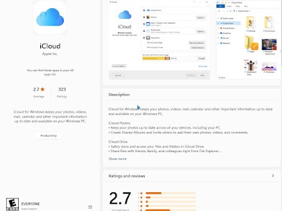 iCloud for windows