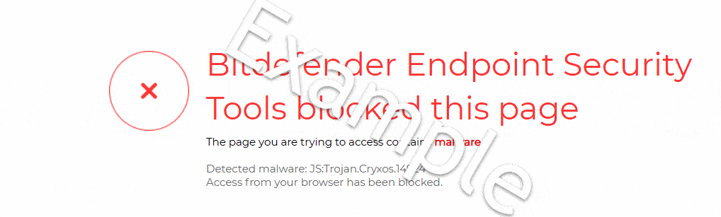 Bitdefender Endpont Protection Example